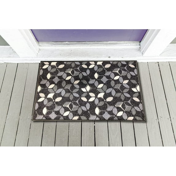 Gloria - Non slip Rubber Back Door mats/Landing Mat -Small Washable Rug Treads for Kitchen Runner Mat (20" x 30")