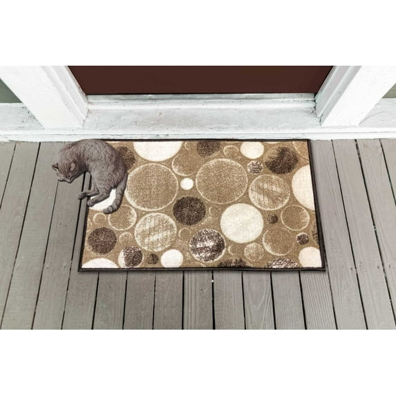 Gloria Washable Runner Rugs Indoor/Outdoor Non-Slip Rubber Backing, 20" x 30", Stain-Resistant