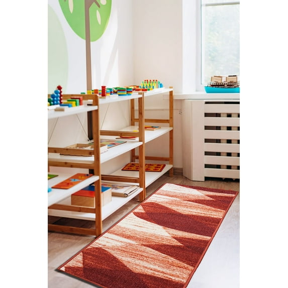 Gloria - Non-slip Washable Rugs Kitchen Mat Non-Skid Runner for Kitchen Runners for Hallways with Rubber Backing (23" x 84")