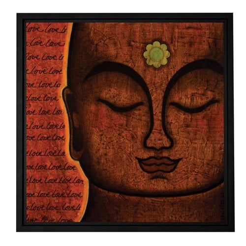 ArtWall 'Love' by Gloria Rothrock Framed Painting Print on Wrapped Canvas
