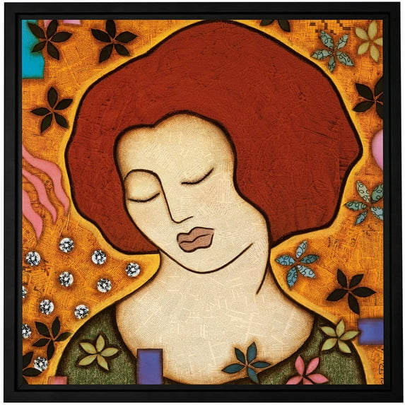 Gloria Rothrock "Tranquilvision" Floater-Framed Gallery-Wrapped Canvas