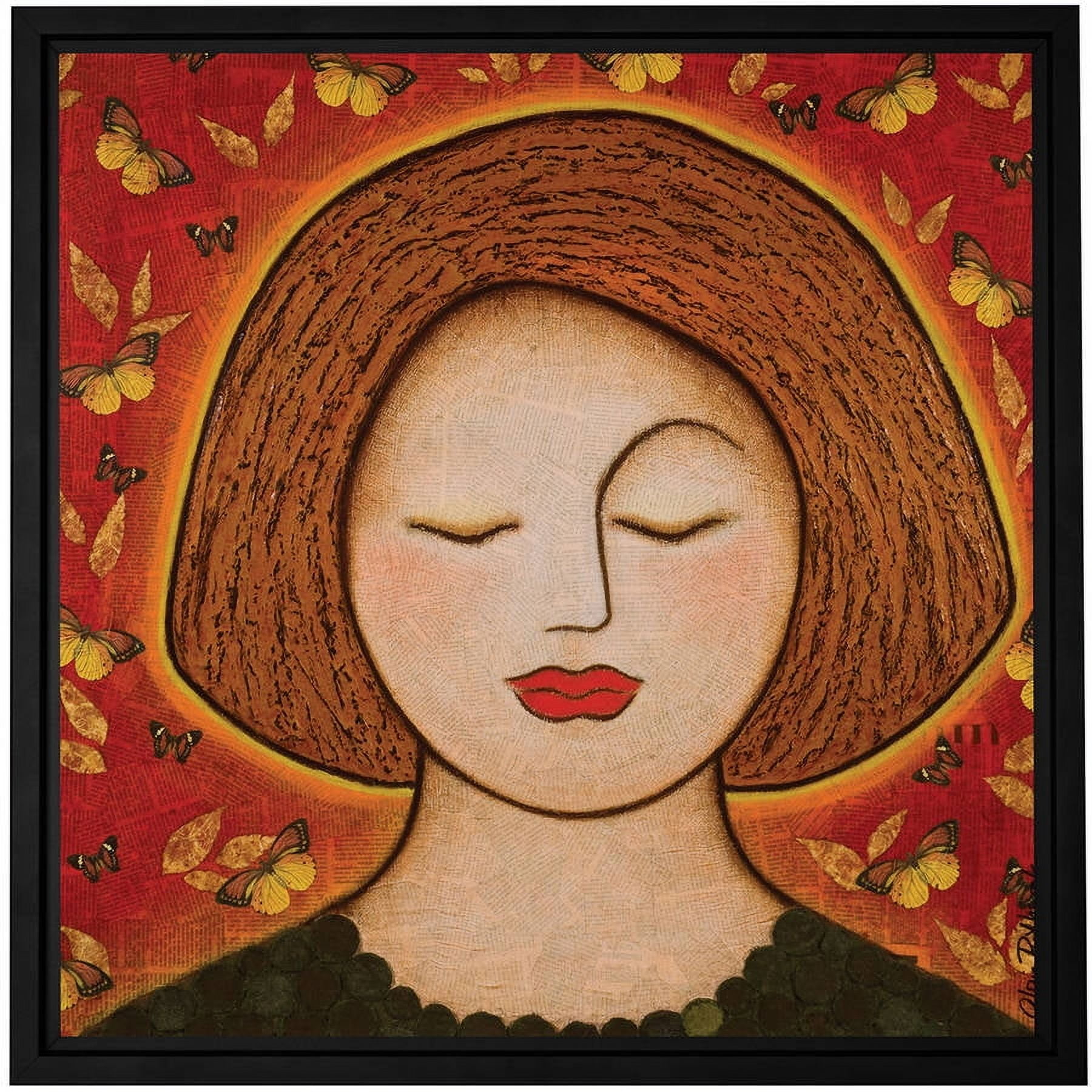 Gloria Rothrock "Transformation" Floater-Framed Gallery-Wrapped Canvas