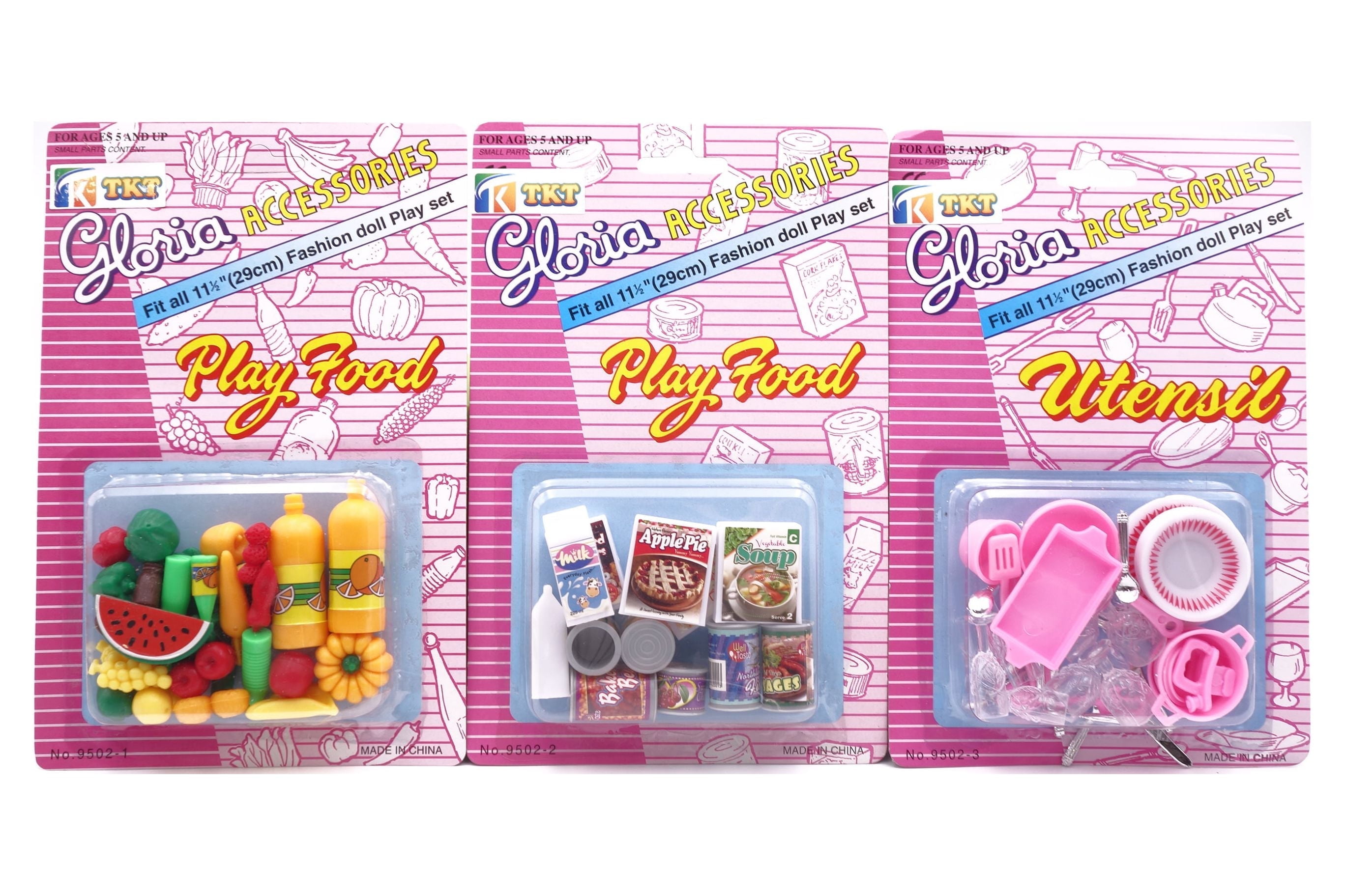 Mini Food Toy Food For Barbies Gloria Utensil And Play Food