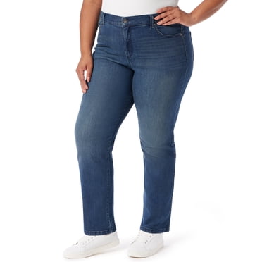 Gloria Vanderbilt Women’s Amanda High-Rise Bootcut Jeans – Stretch Denim, Slim Fit, Multiple Washes