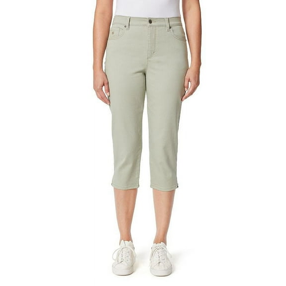 Gloria Vanderbilt Amanda Frosted Glass Capris (Women's 6)