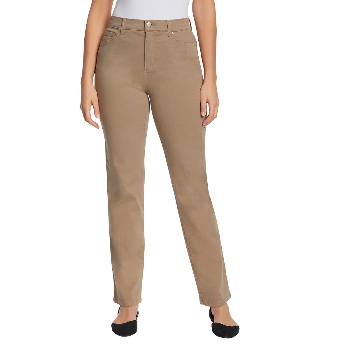 Gloria Vanderbilt Ladies' Amanda Stretch Denim Jean (Hazelnut, 12