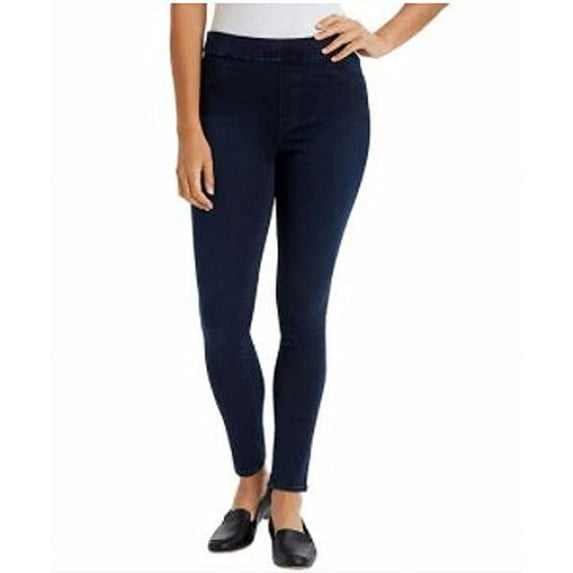 Gloria Vanderbilt Womens Pull On High Rise Pant