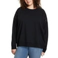 thumbnail image 1 of Gloria Vanderbilt Ladies' Pullover With Lace, Black, Size Medium, 1 of 5