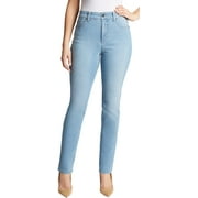 GLORIA VANDERBILT Women's Amanda High Rise Straight Leg 5 Pocket Jean