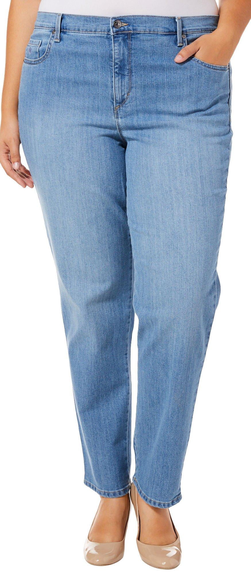 Gloria Vanderbilt Plus Amanda Classic Stretch Jeans - Walmart.com