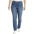 thumbnail image 1 of Gloria Vanderbilt Plus Amanda Tapered Leg Short Jeans, 1 of 2