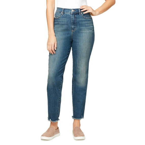 Gloria Vanderbilt Straight-Leg High Rise Cotton Polyester Viscose Elastane Jean (Women's), 1 Count, 1 Pack