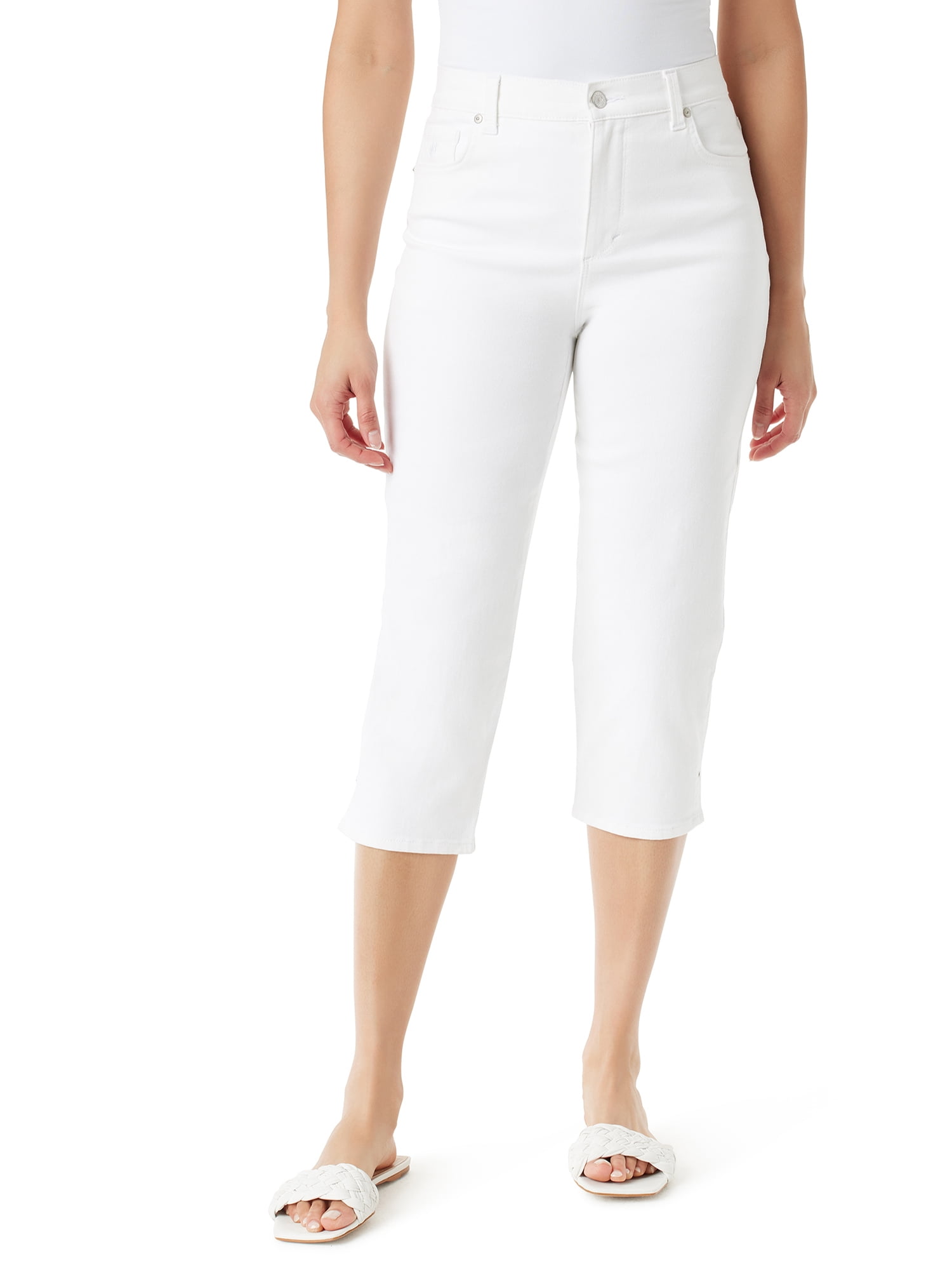 Gloria Vanderbilt Swan Series Women's and Women's Plus Amanda 5 Pocket ...