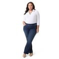 thumbnail image 1 of Gloria Vanderbilt Swan Series Women's Plus Pull On Bootcut Jeans, Sizes 16W-24W, 1 of 5