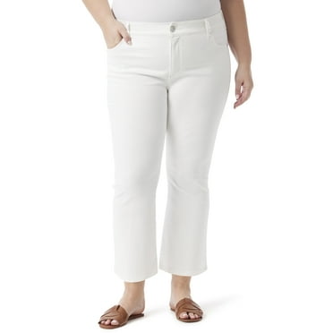 Gloria Vanderbilt Swan Series Women's Plus Tummy Sculpt Bootleg 5 Pocket Ankle Jeans, Sizes 16-24