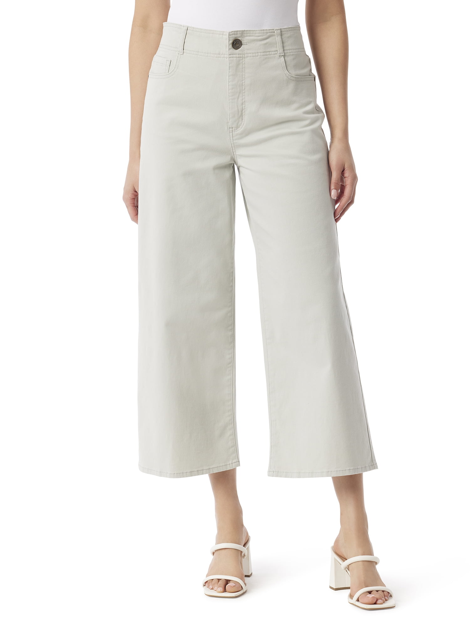 Gloria Vanderbilt Swan Series Women's Wide Leg Crop - Walmart.com