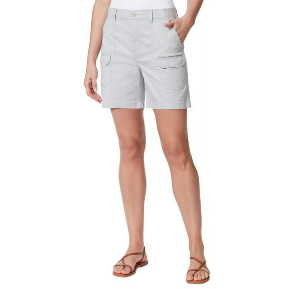 Gloria Vanderbilt Women's 5 Trouser Shorts Gray Size 4