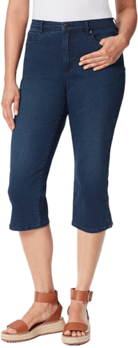 Gloria Vanderbilt Women's Amanda Capri Jeans - High Rise, 21" Inseam, Stretch Denim - View #4