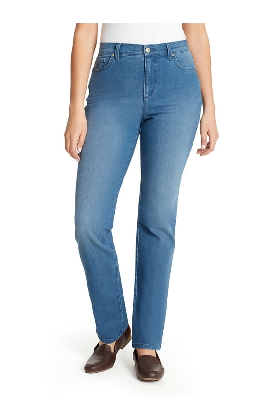 Women's Amanda High Rise Straight Leg 5 Pocket Jean