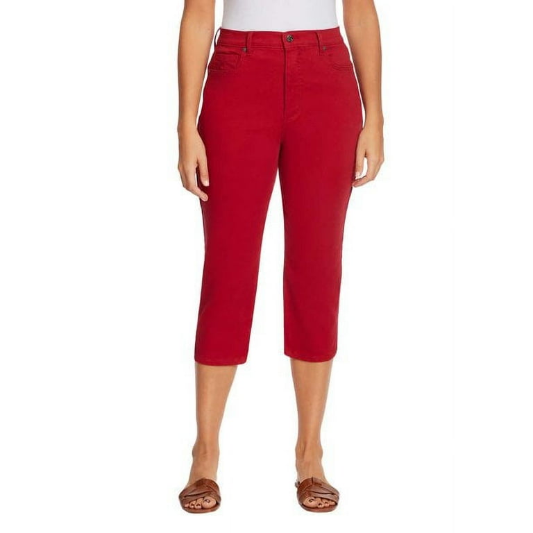 Gloria Vanderbilt Women's Amanda Imported Versatile Capris | Tapered Style