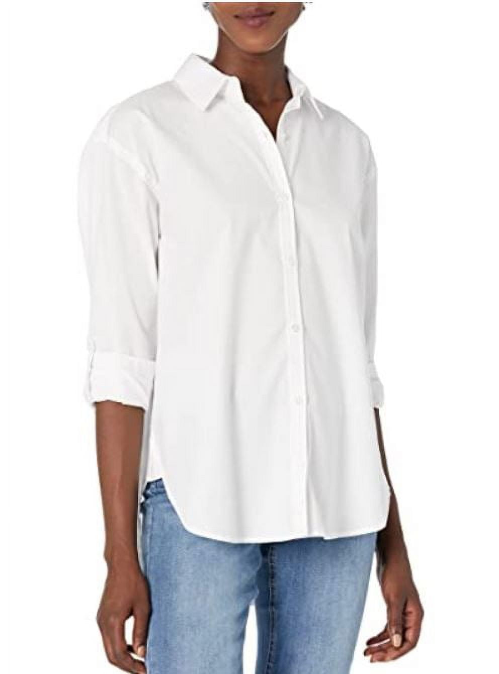 Gloria Vanderbilt Women's Amanda Monogram Button Down Shirt