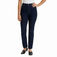 thumbnail image 1 of Gloria Vanderbilt Women's Amanda Stretch Denim Jean - Dark Blue (Portland) - 22 Plus, 1 of 7
