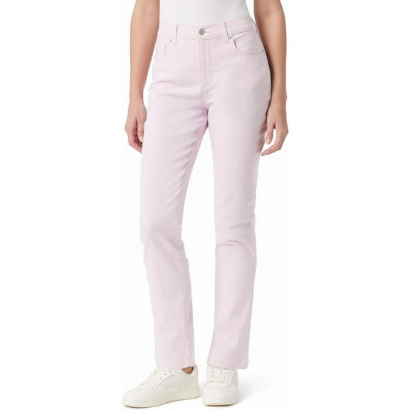 Gloria Vanderbilt Women's Amanda Stretch Denim Jean - Pink Peony - 8