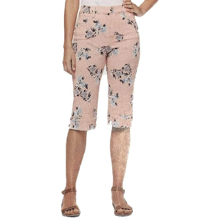 Gloria Vanderbilt Women's Cleo Skimmer Pants with Cuffed Hem