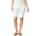 thumbnail image 1 of Gloria Vanderbilt Women's High Rise Amanda Bermuda, 11" Inseam, 1 of 3