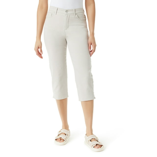 Gloria Vanderbilt Women's High Rise Amanda Capri, 21" Inseam