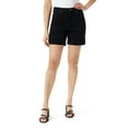 thumbnail image 1 of Gloria Vanderbilt Women's High Rise Amanda Shorts, 6" Inseam, 1 of 3