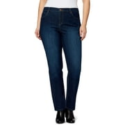 GLORIA VANDERBILT Women's High Rise Amanda Straight Jean