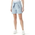 thumbnail image 1 of Gloria Vanderbilt Women's High Rise Belted Weekend Shorts, 6" Inseam, 1 of 5
