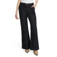 thumbnail image 1 of Gloria Vanderbilt Women's High Rise Wide Leg Cargo Jeans, Regular and Short Inseams, Sizes 2-18, 1 of 3