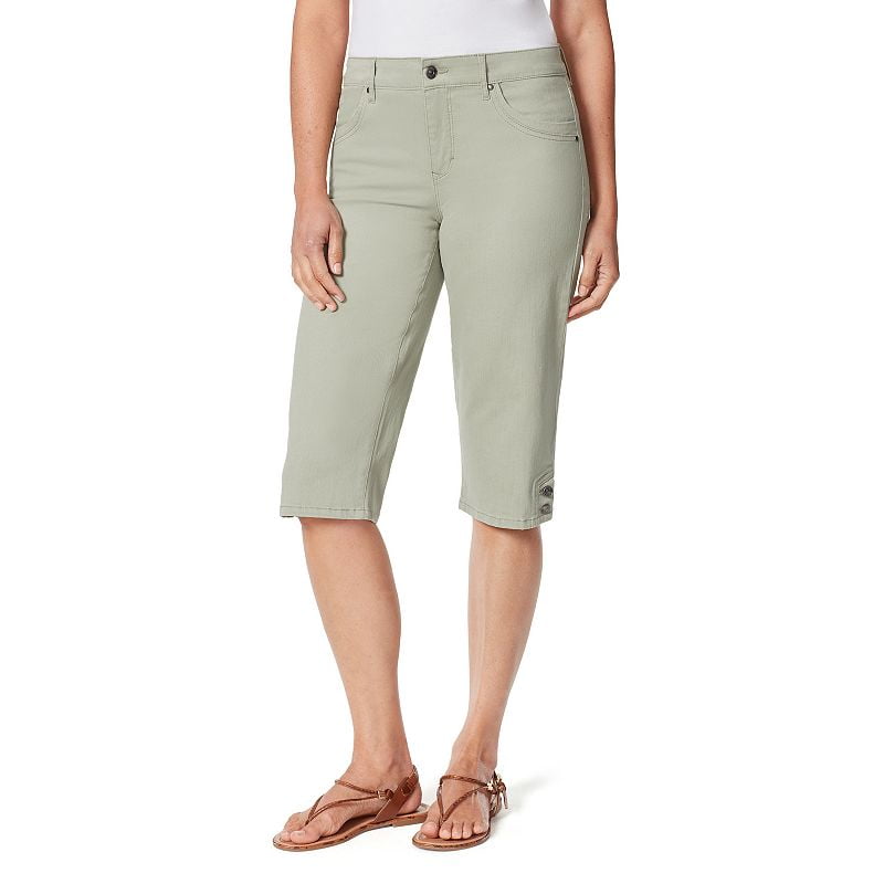 Gloria vanderbilt khaki unlimited shorts deals