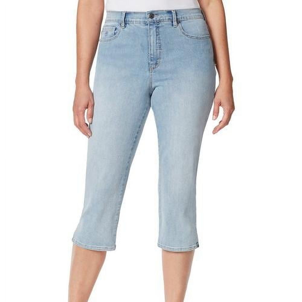 Gloria Vanderbilt Women's Kaia Skimmer Pants Petite Blue
