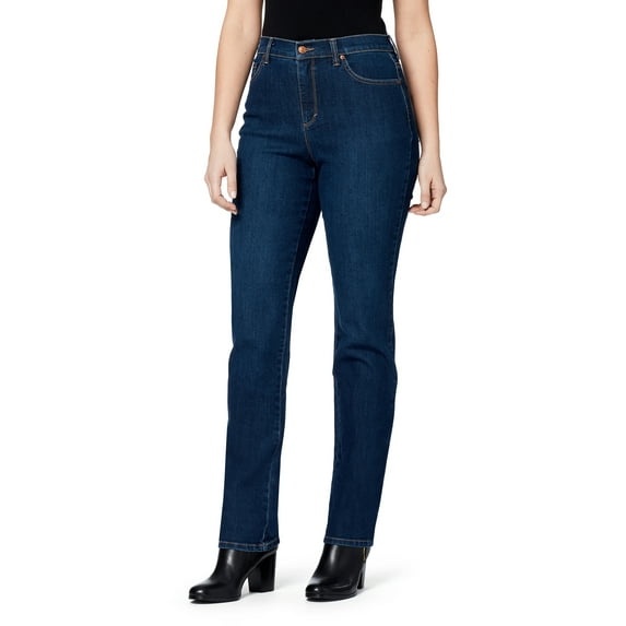 Gloria Vanderbilt Women's Mid-Rise Poly-Cotton Jeans