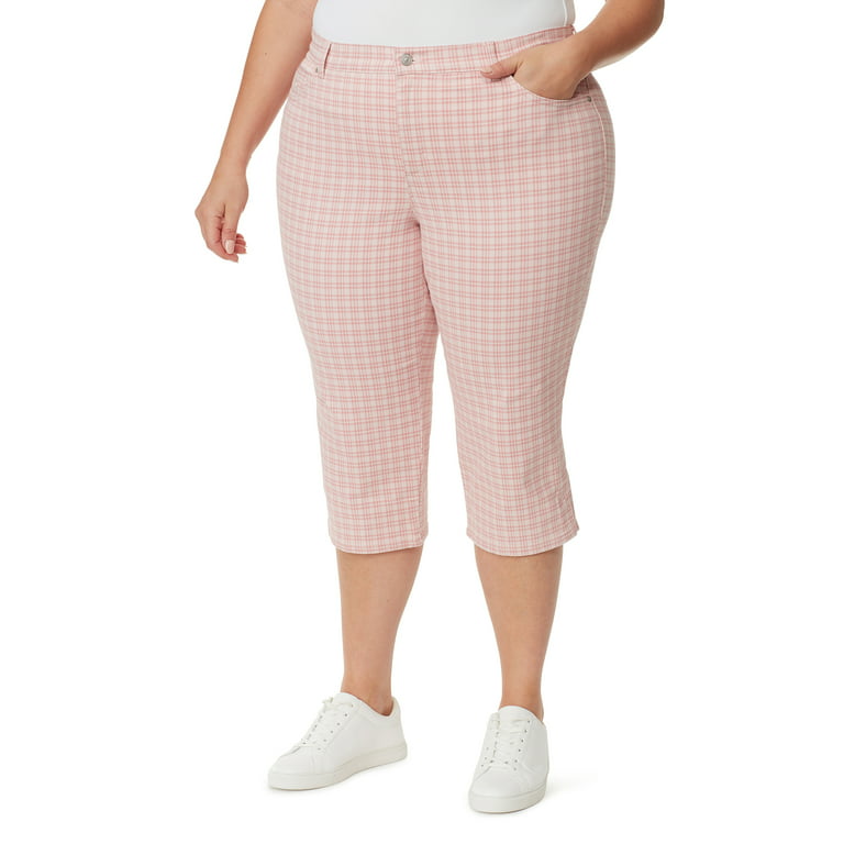 Gloria Vanderbilt Women's Plus Size Amanda Capri Pants