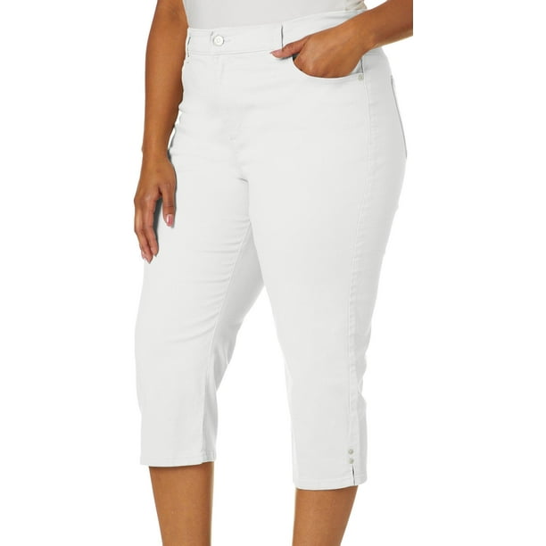 Gloria Vanderbilt Women's Plus Size Amanda Capri