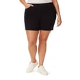 thumbnail image 1 of Gloria Vanderbilt Women's Plus Size Amanda Shorts, 1 of 3