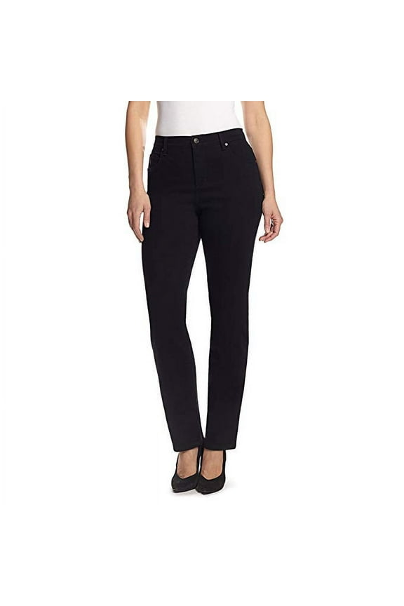 Women's Gloria Vanderbilt Amanda Classic Jeans Color: Black Size: 18 T/L