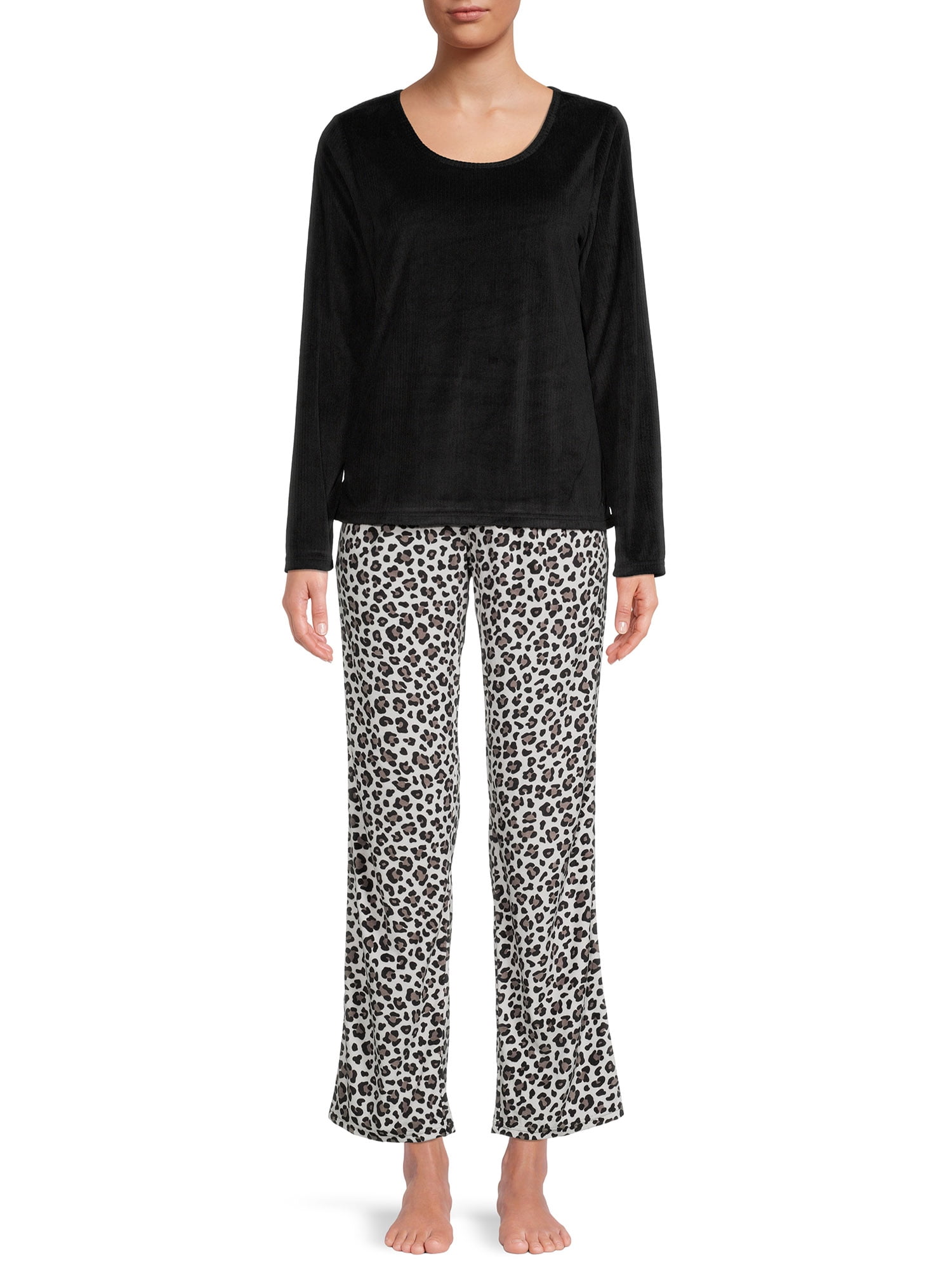 Gloria Vanderbilt Women's Top and Pants Pajama Set, 2-Piece