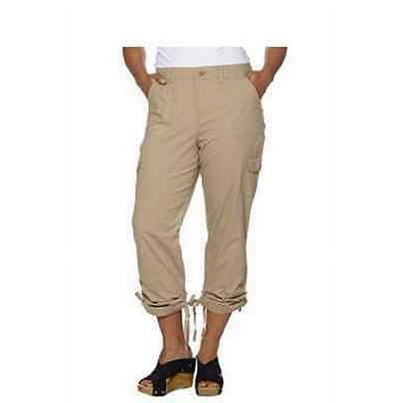 Gloria Vanderbilt Women's Zoey Cropped Cargo Pants -