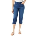 thumbnail image 1 of Gloria Vanderbilt Women's and Plus High Rise Amanda Capri, 21" Inseam, 1 of 3