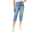 thumbnail image 1 of Gloria Vanderbilt Women's and Plus High Rise Amanda Capri, 21" Inseam, 1 of 3