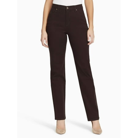 Gloria Vanderbilt Women's and Plus High Rise Amanda Straight Jean, 30" Regular, 29" Short Inseam
