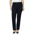 thumbnail image 1 of Gloria Vanderbilt Women's and Plus High Rise Amanda Straight Jean, 30" Regular, 29" Short Inseam, 1 of 5
