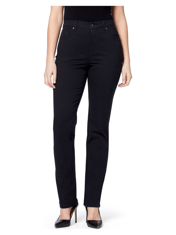Women's and Plus High Rise Amanda Straight Jean, 30" Regular, 29" Short Inseam