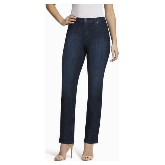 Gloria Vanderbilt Women's and Plus High Rise Amanda Straight Jean, 30" Regular, 29" Short Inseam