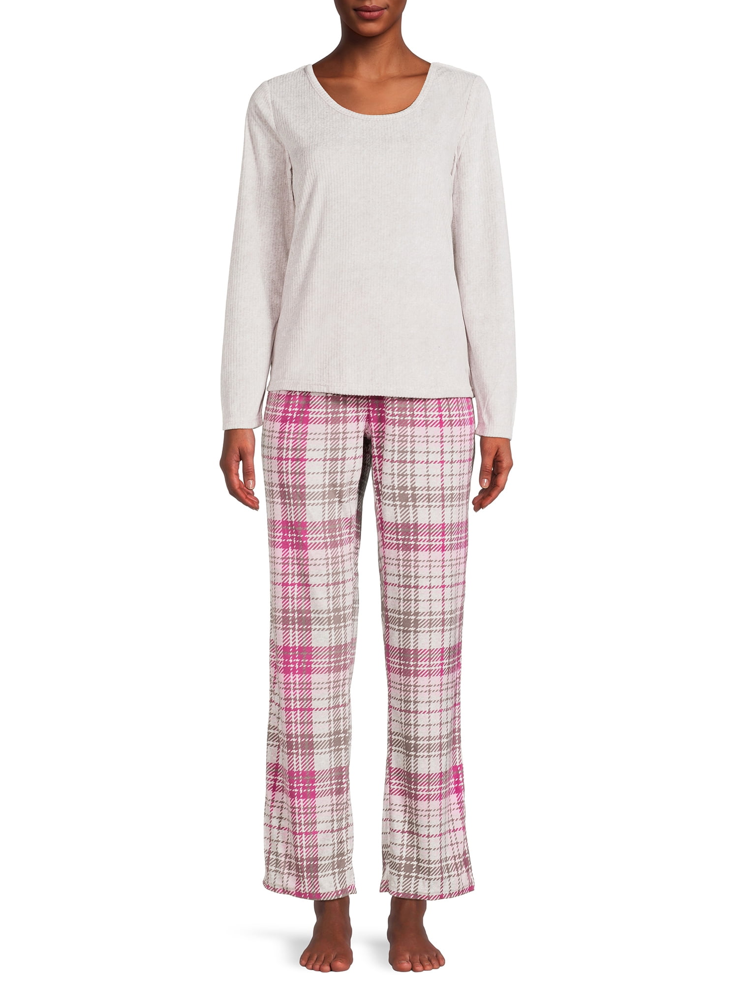 Gloria Vanderbilt Women's and Women's Plus Long Sleeve Shirt and Pants ...